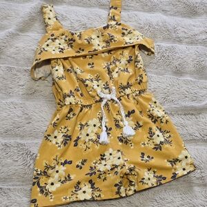 Sunny Floral Kids Romper